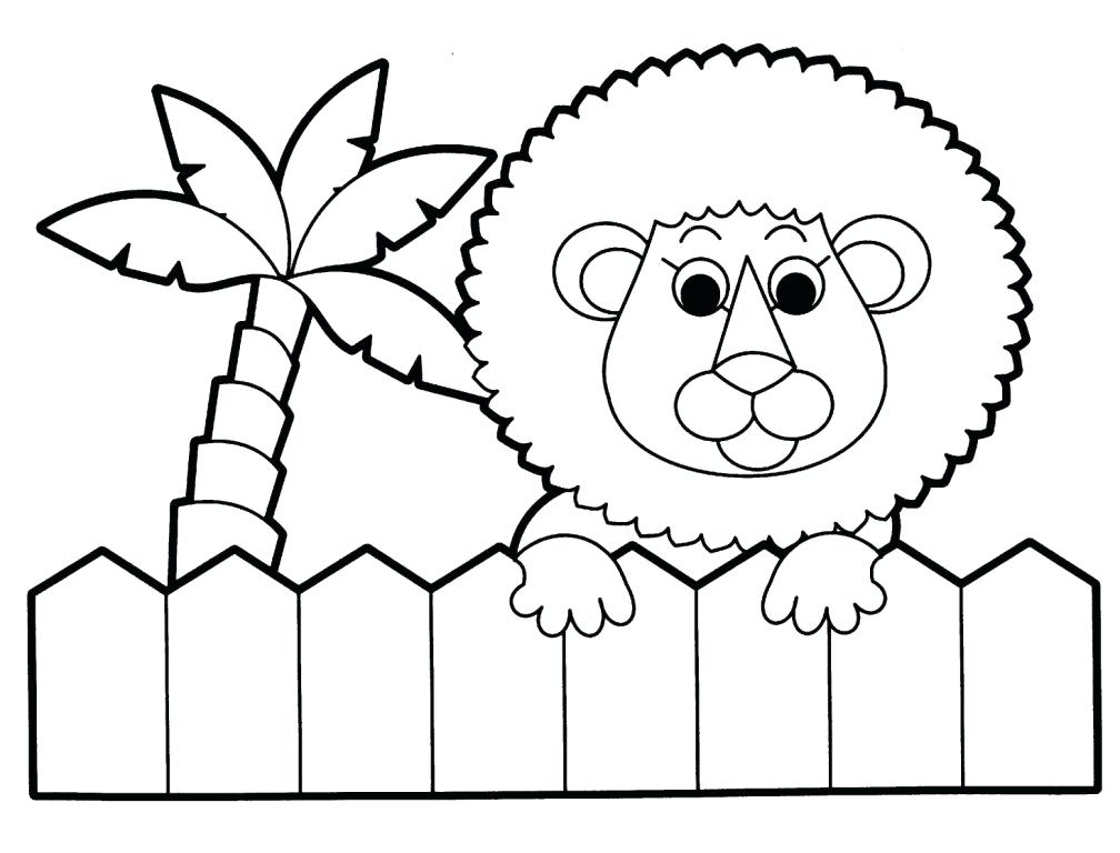 1008x768 Kids Animal Coloring Pages Colouring Pages Of Animals Snowman Top