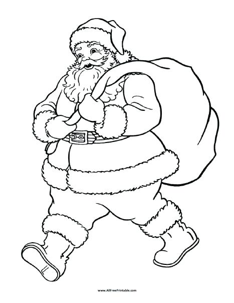 467x604 Santa Claus Coloring Pages Free Printables Free Printable Coloring