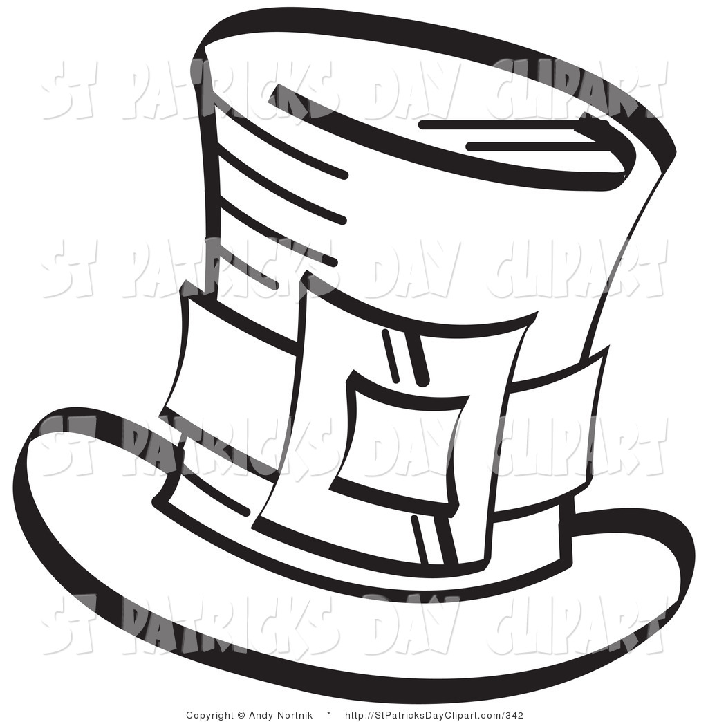 1024x1044 Top Hat Coloring Page Clipart Panda