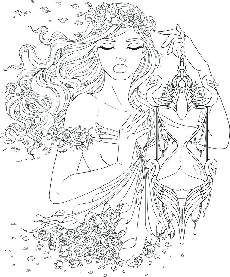 Coloring Pages For Women Woman Coloring Pages Top Model Coloring 736x886 Coloring Pages For Women Woman Coloring Pages Top Model Coloring