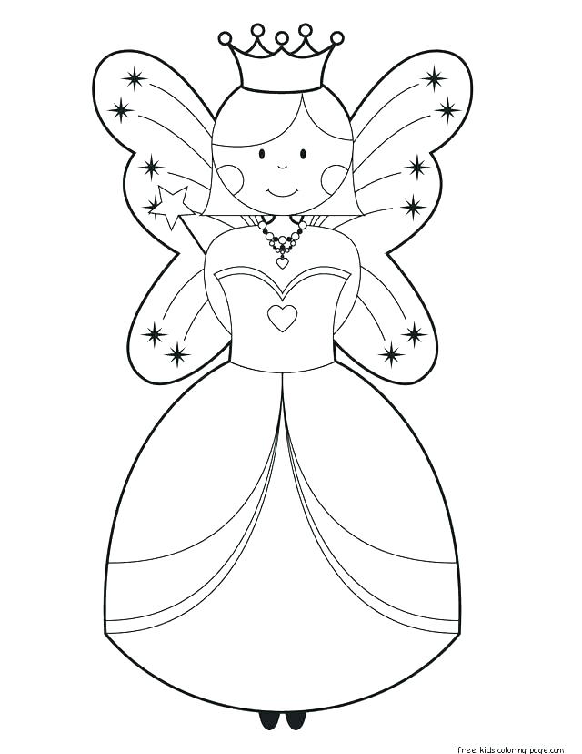 Fairy Coloring Pages For Kids Fairy Princess Coloring Pages Barbie 640x828 Fairy Coloring Pages For Kids Fairy Princess Coloring Pages Barbie