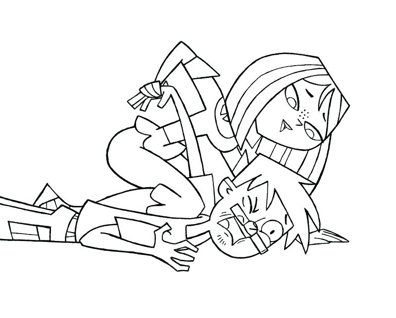 800x644 Masquerade By Exile On Total Drama Coloring Pages Free Total Drama