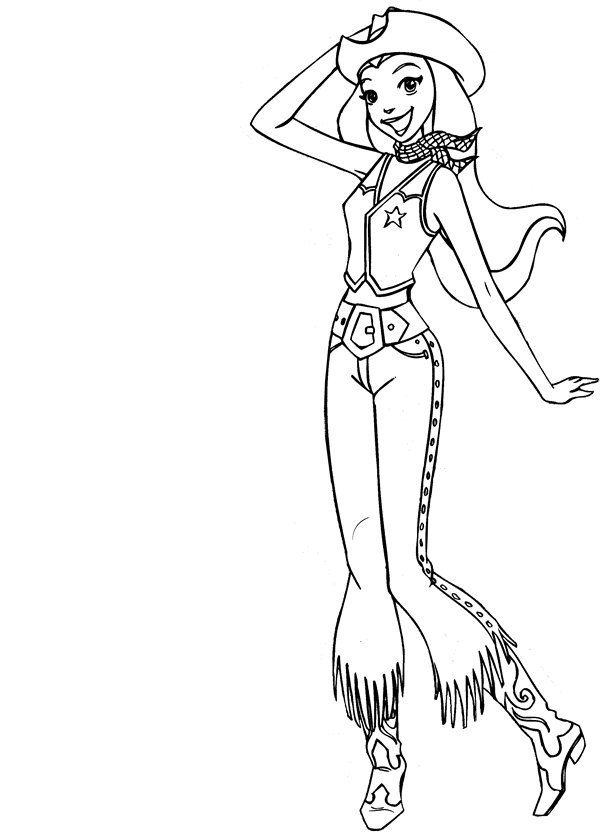 600x834 Kids N 38 Coloring Pages Of Totally Spies