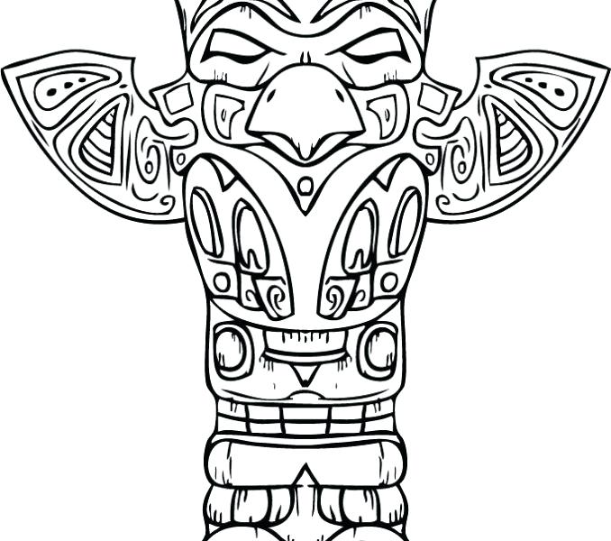 Totem Coloring Pages at GetColorings.com | Free printable colorings ...