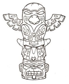 Free Printable Totem Pole Coloring Pages For Kids Animal Totems 236x288 Free Printable Totem Pole Coloring Pages For Kids Animal Totems