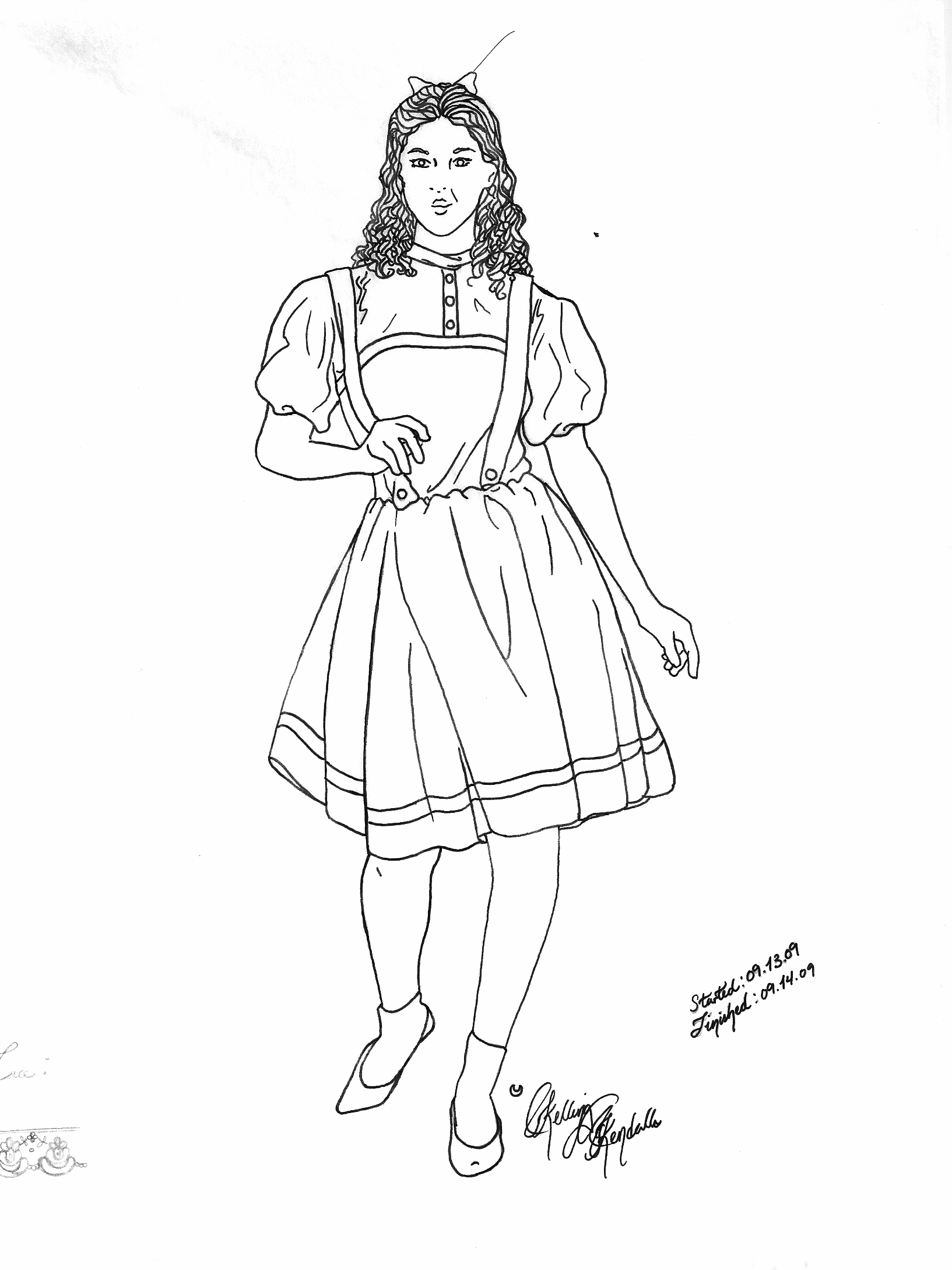 1633x2178 Wizard Of Oz Coloring Pages Dorothy