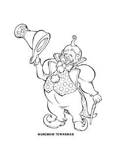 236x320 Wizard Of Oz Coloring Pages 25