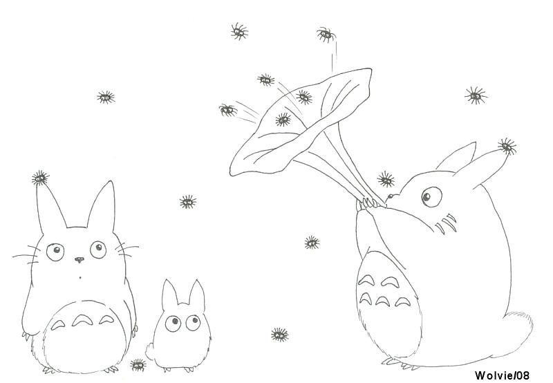 800x554 My Neighbor Totoro Coloring Pages From My Neighbor Coloring Pages