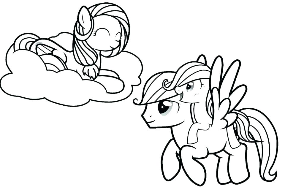 960x640 Magic Coloring Pages Download And Print My Little Pony Friendship