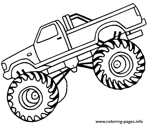 560x475 Monster Tow Truck Coloring Pages Together With Alert Famous
