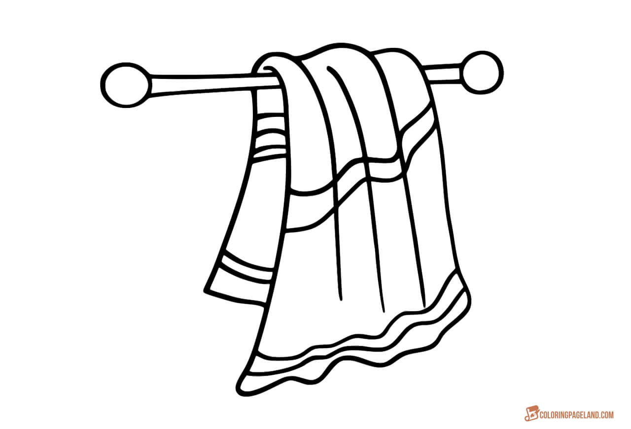 1280x870 Powerful Towel Coloring Page 5518