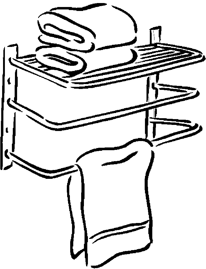 675x883 Towel Coloring Page