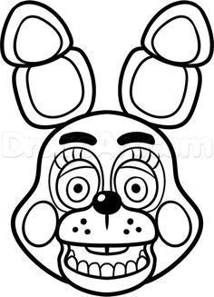 How To Draw Toy Bonnie From Five Nights 236x327 How To Draw Toy Bonnie From Five Nights