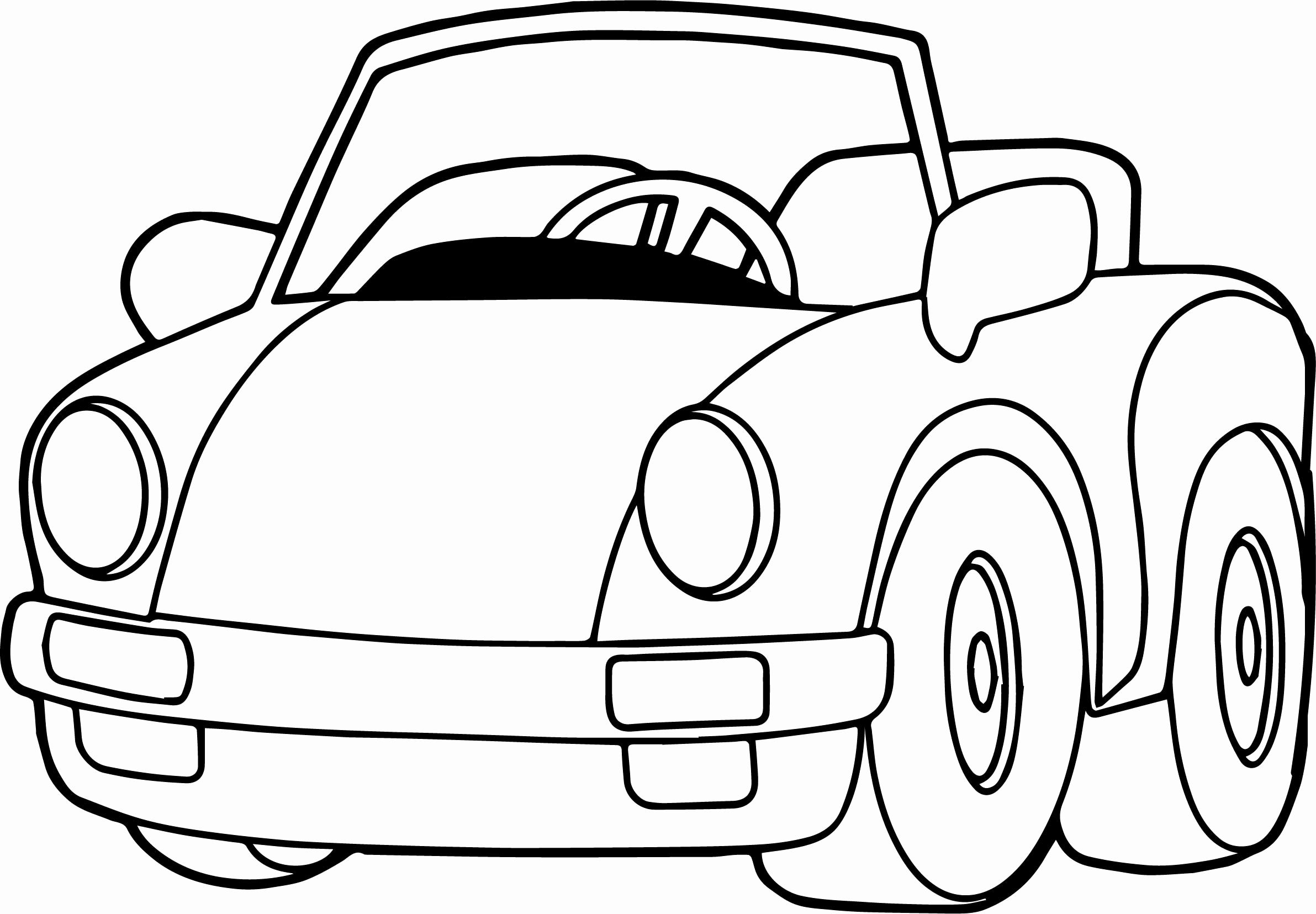2383x1655 Coloring Car New Speed Toy Car Coloring Page