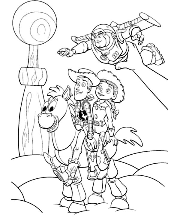Toy Story 2 Coloring Pages at GetColorings.com | Free printable ...