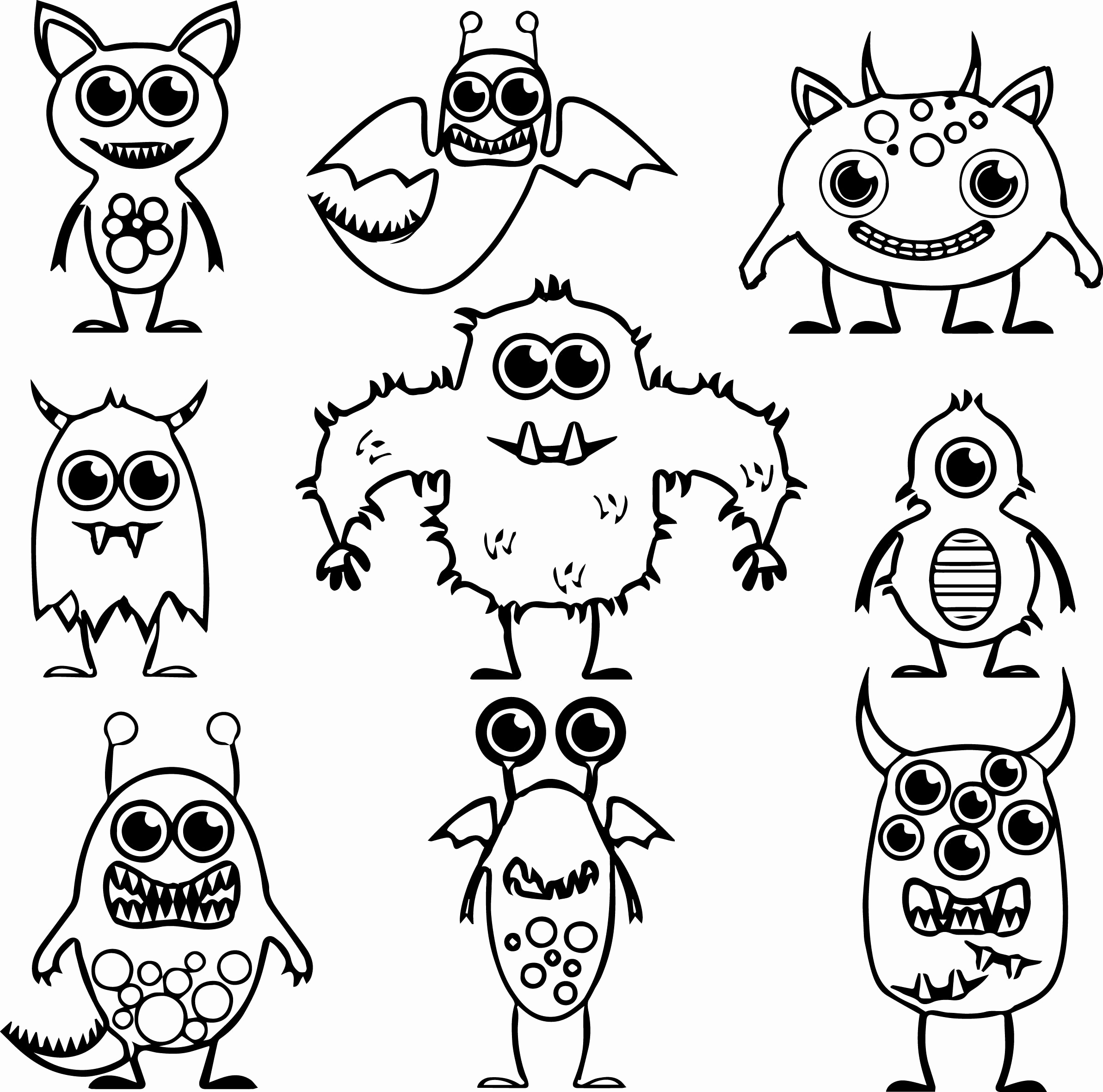 2385x2361 Amazing Toy Story Aliens Coloring Pages Alien 15117 Unknown Aliens