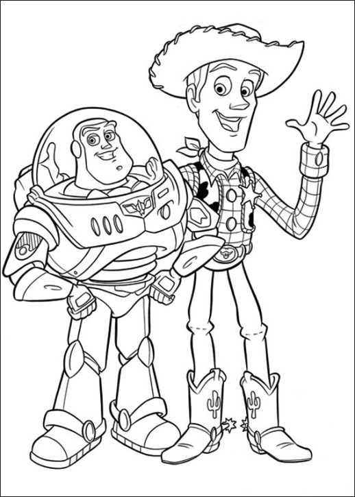 Best Printable Toy Story Coloring Pages Print Color Craft Free 518x725 Best Printable Toy Story Coloring Pages Print Color Craft Free