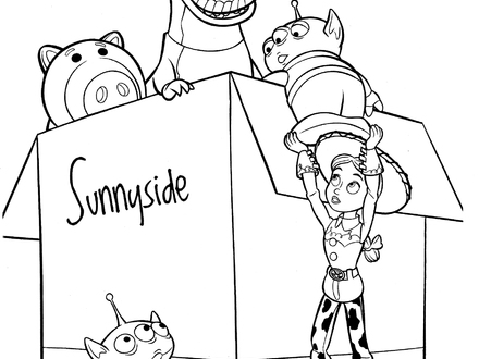 Jessie Toy Story Coloring Pages Coloring Home, Toy Story Christmas 440x330 Jessie Toy Story Coloring Pages Coloring Home, Toy Story Christmas