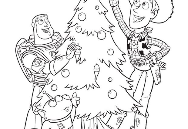 Outstanding Toy Story Christmas Coloring Pages Ornament 620x425 Outstanding Toy Story Christmas Coloring Pages Ornament