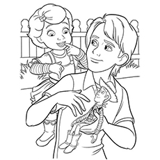 230x230 Top 20 Free Printable Toy Story Coloring Pages Online