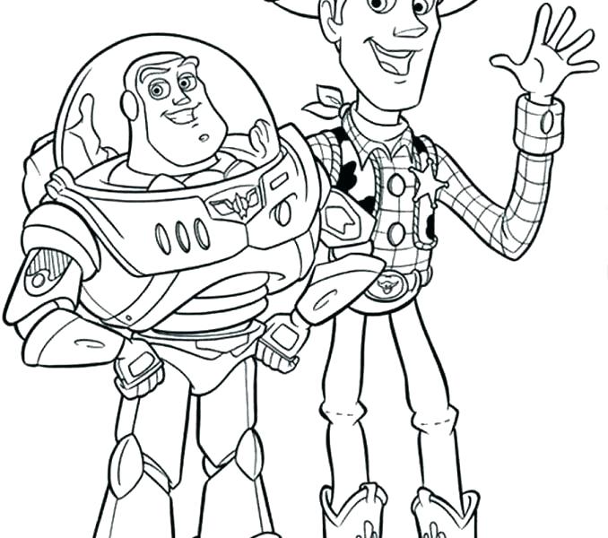 678x600 Toy Story Coloring Pages Printable Toy Story Coloring Books Plus