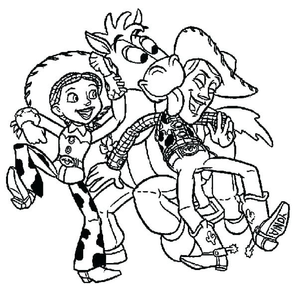 Jessie Toy Story Coloring Pages Toy Story Coloring Pages Woody 600x583 Jessie Toy Story Coloring Pages Toy Story Coloring Pages Woody