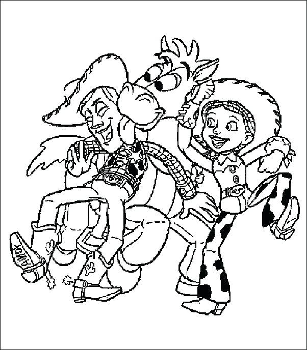 Toy Story Coloring Pages Buzz And Woody Friend 602x688 Toy Story Coloring Pages Buzz And Woody Friend