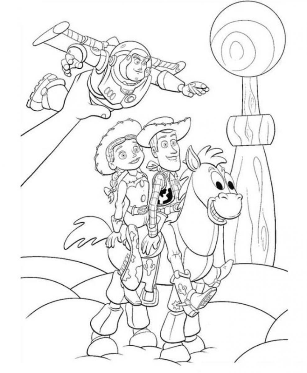 Toy Story Woody Coloring Pages 988x1200 Toy Story Woody Coloring Pages