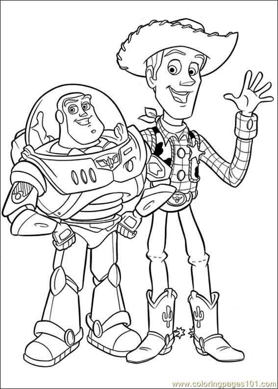 Toy Story 3 27 Coloring Page 567x794 Toy Story 3 27 Coloring Page