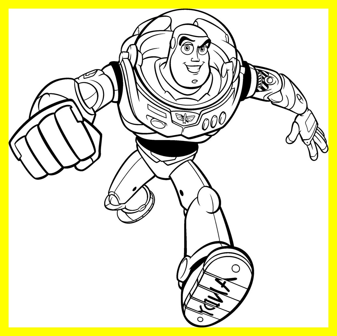 Unbelievable Toy Story Buzz Lightyear Goes Quickly Coloring Pages 1384x1380 Unbelievable Toy Story Buzz Lightyear Goes Quickly Coloring Pages