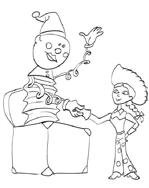 Toy Story Halloween Coloring Pages Disney 514x650 Toy Story Halloween Coloring Pages Disney