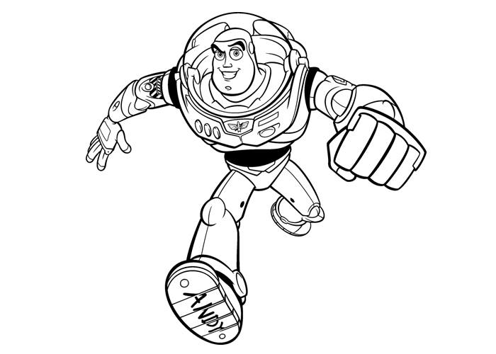Walt Disney Cartoon Character Buzz Toy Story Andy's Toy Running 700x500 Walt Disney Cartoon Character Buzz Toy Story Andy's Toy Running