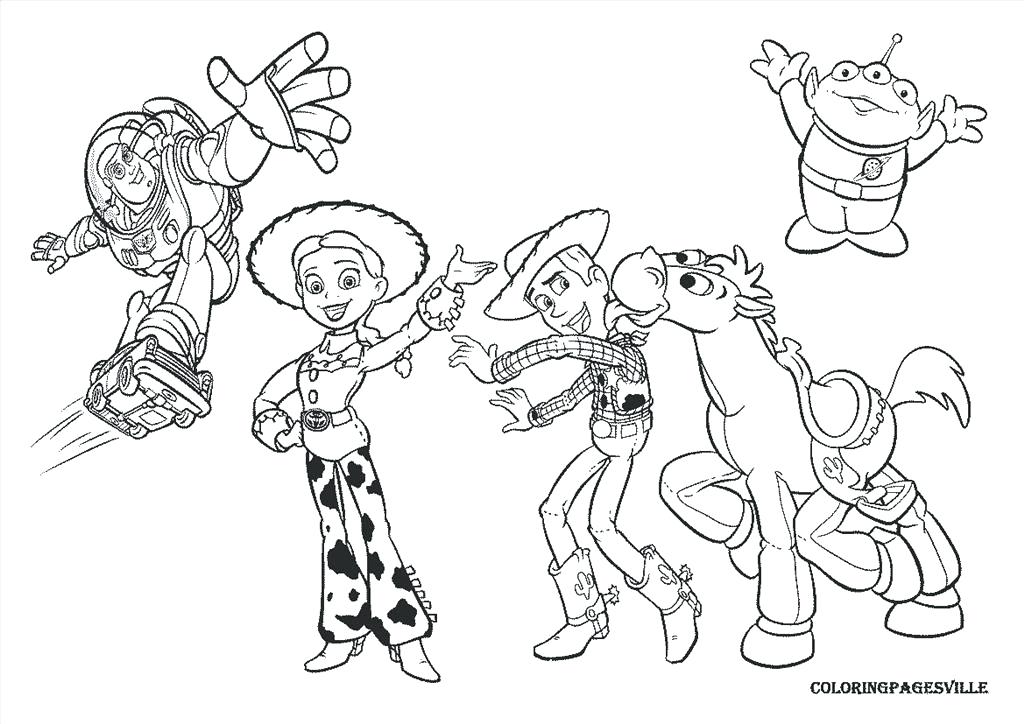 Toy Story Halloween Coloring Pages at GetColorings.com | Free printable ...