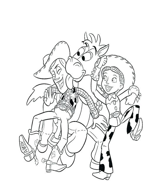 Jessie Toy Story Coloring Pages Toy Story Coloring Pages Woody 558x650 Jessie Toy Story Coloring Pages Toy Story Coloring Pages Woody