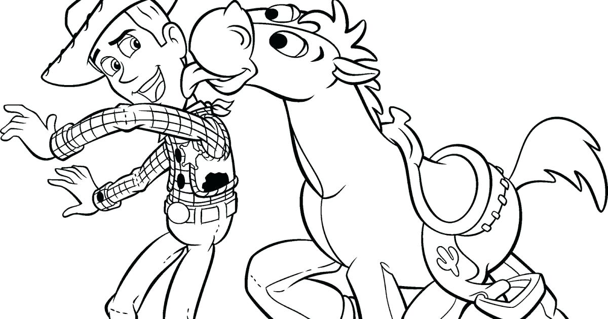 1200x630 Disney Toy Story Printable Coloring Pages Bullseye Shooting