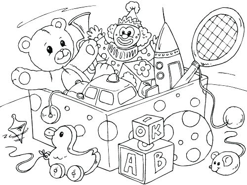500x375 Slinky Dog Toy Story Coloring Pages