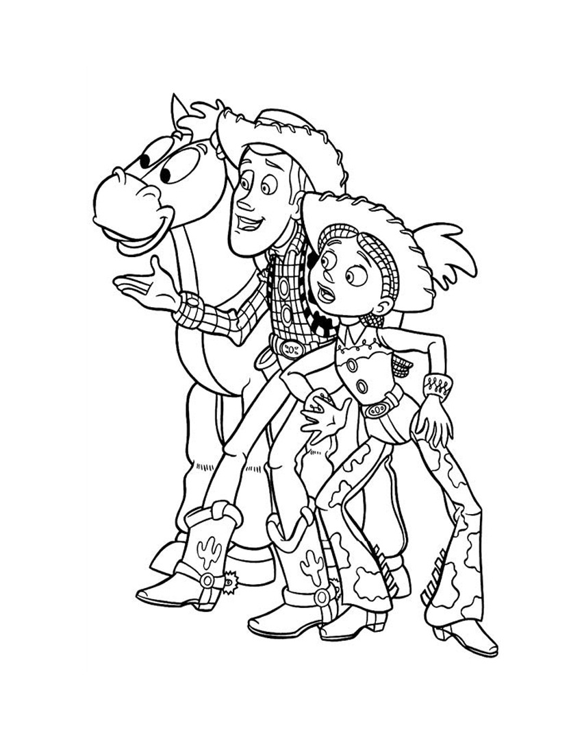 850x1100 Improved Toy Story Coloring Pages Online Free Slinky Dog Kids