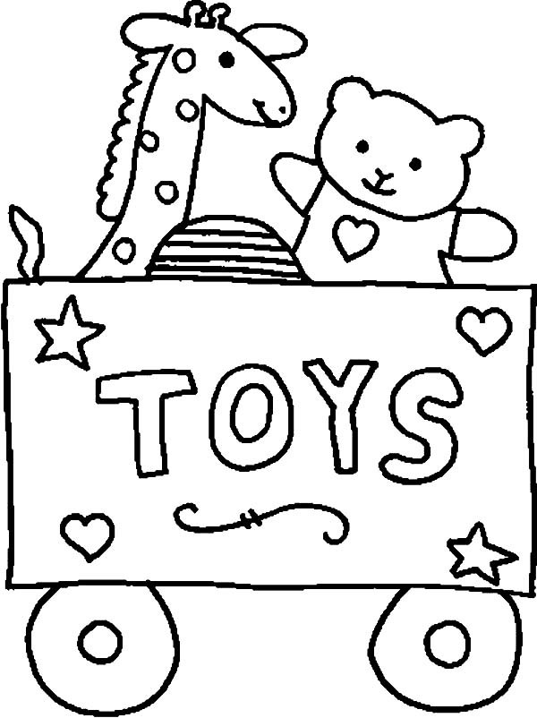 Carriage Full Of Toys Coloring Pages Best Place To Color 600x802 Carriage Full Of Toys Coloring Pages Best Place To Color