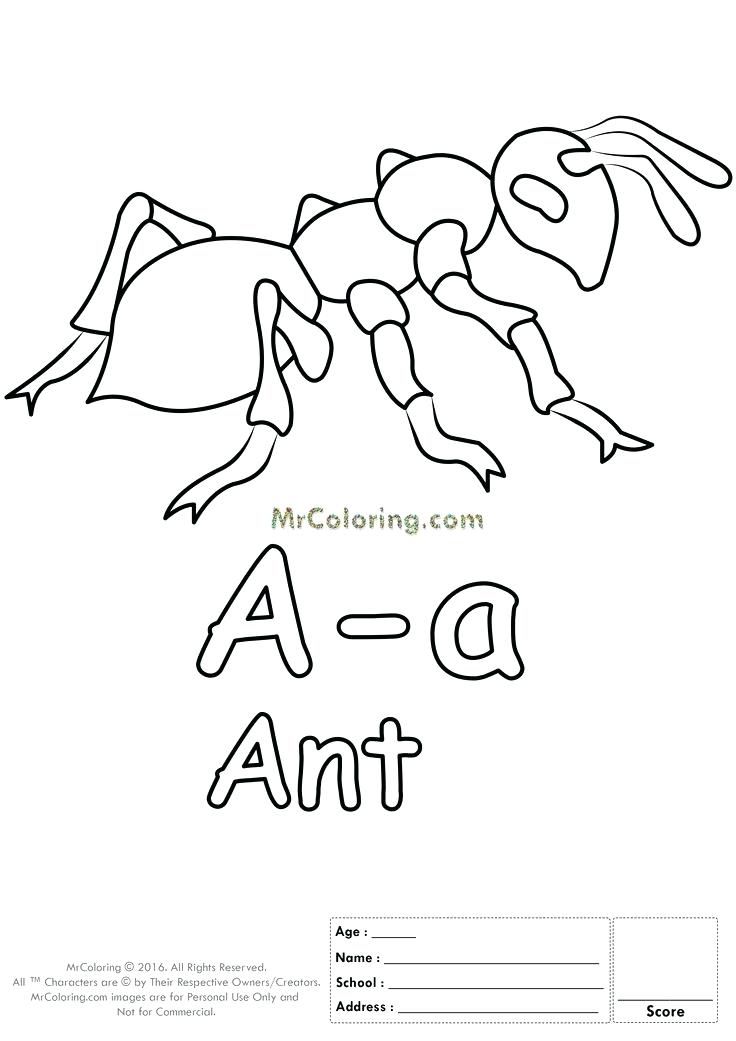 736x1041 Alphabet Letters Coloring Pages Free Printable Alphabet Letter