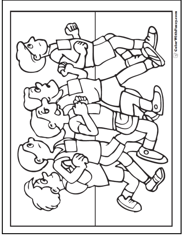 Track Coloring Pages