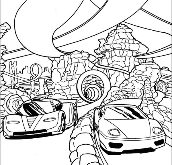 600x576 Race Car Coloring Pages 360coloringpages