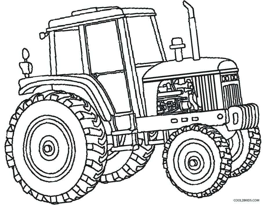 910x709 Free Printable Tractor Coloring Pages Tractor Color Pages Free