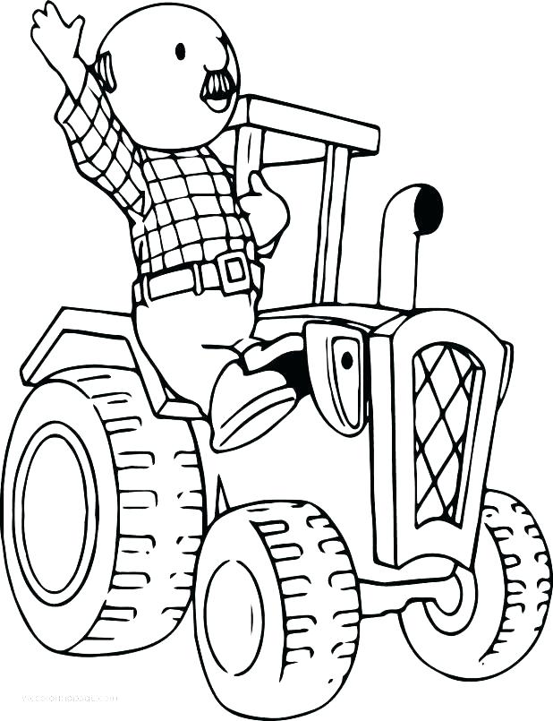 618x805 Tractor Coloring Pages Tractor Coloring Pages Printable Pickles