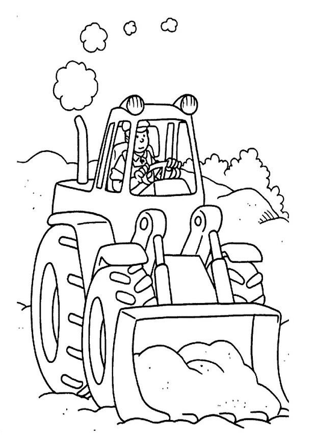 Free Printable Tractor Coloring Pages For Kids 618x874 Free Printable Tractor Coloring Pages For Kids