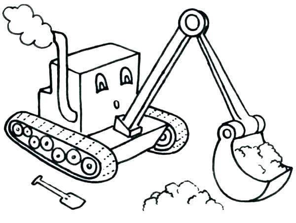 Tractor Coloring Page John Tractor Coloring Page Pages Style 600x451 Tractor Coloring Page John Tractor Coloring Page Pages Style