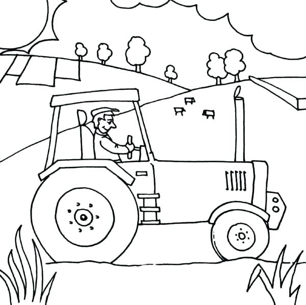 Tractor Coloring Pages For Toddlers at GetColorings.com | Free ...