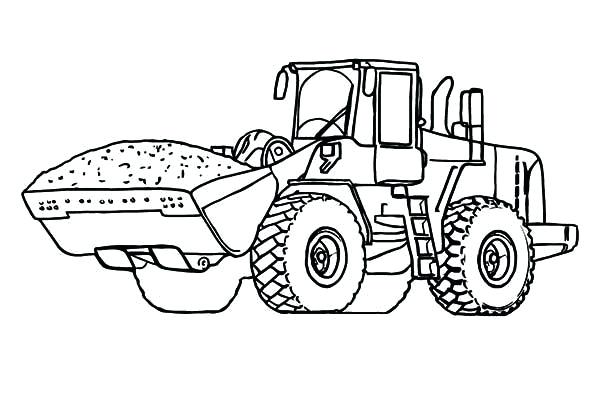 Coloring Pages Of Tractors Tractor Coloring Pages For Toddlers 600x402 Coloring Pages Of Tractors Tractor Coloring Pages For Toddlers