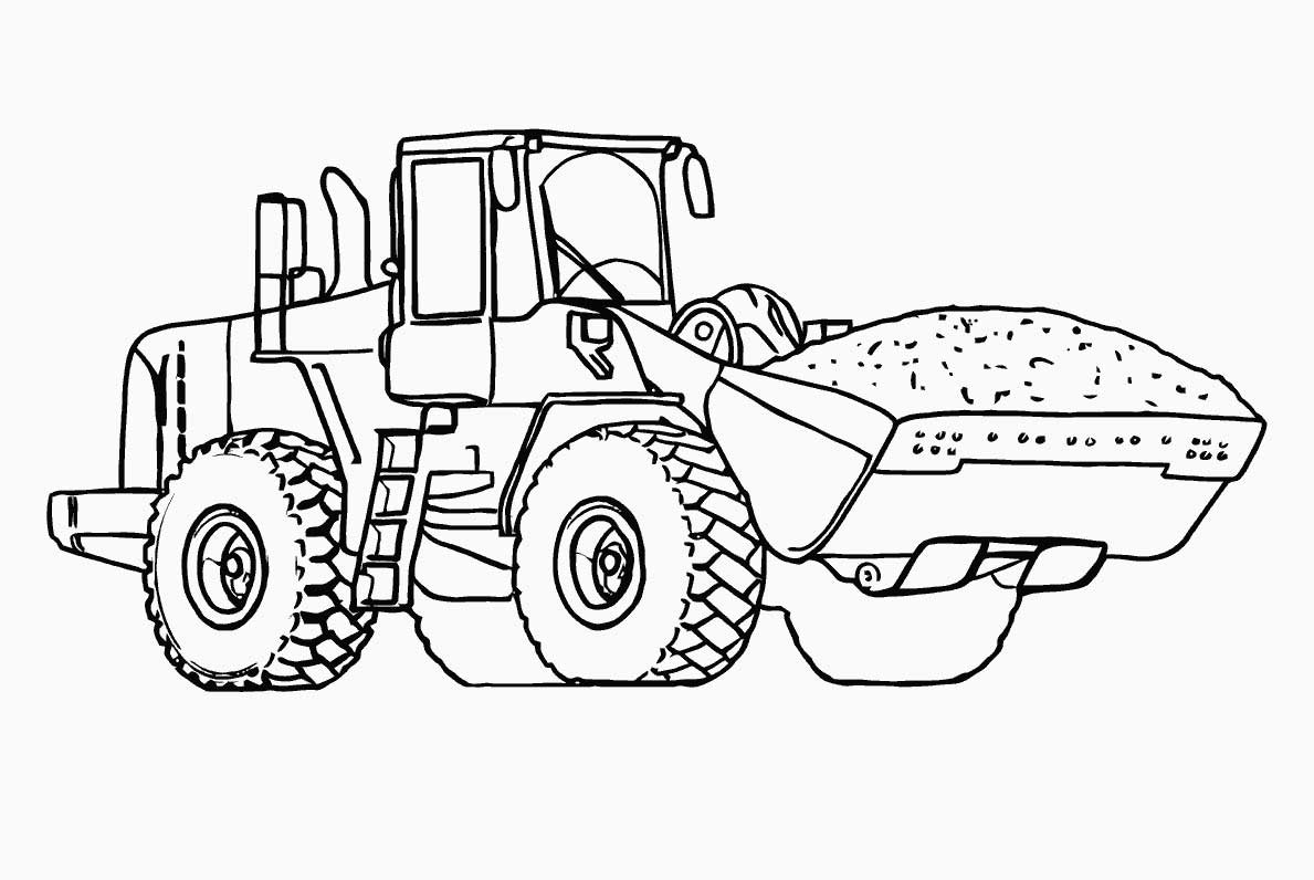 Tractor Coloring Pages To Print