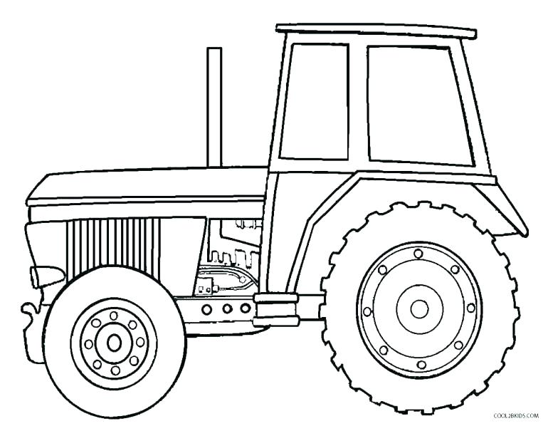 770x598 Free Printable Coloring Sheets Tractors Coloring Pages Of Tractors