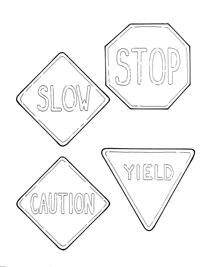 Traffic Sign Coloring Pages 700x906 Traffic Sign Coloring Pages